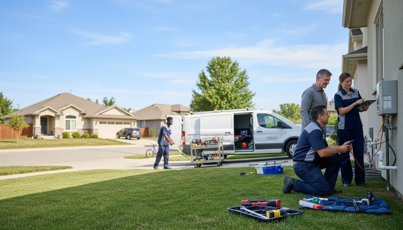Tankless water heater service in Chesterland, OH